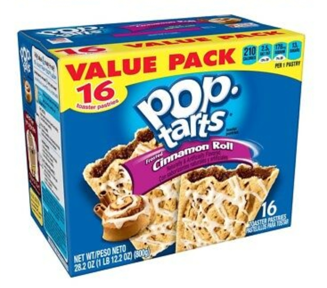 Pop-Tarts Toaster Pastries, Cookies & Creme, Frosted, Value Pack